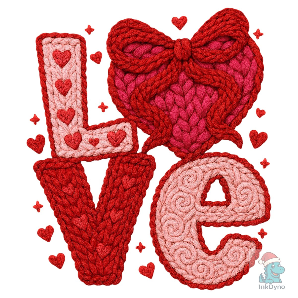 Faux Crochet Coquette Valentine's Day