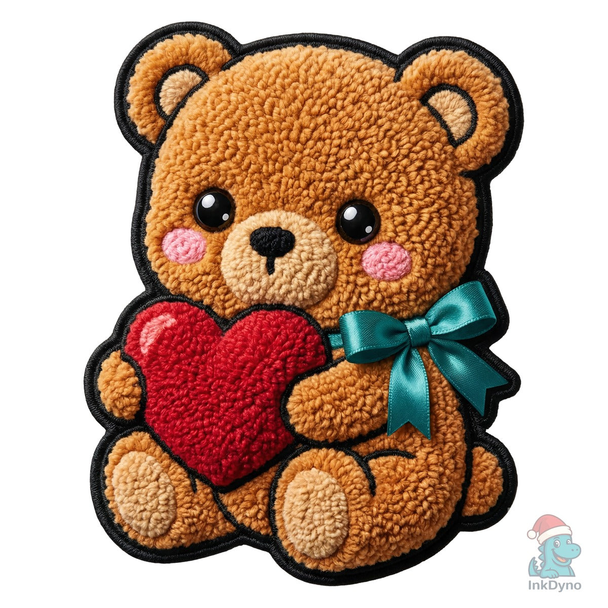 Yarn Crochet Cute Bear Valentine's Day