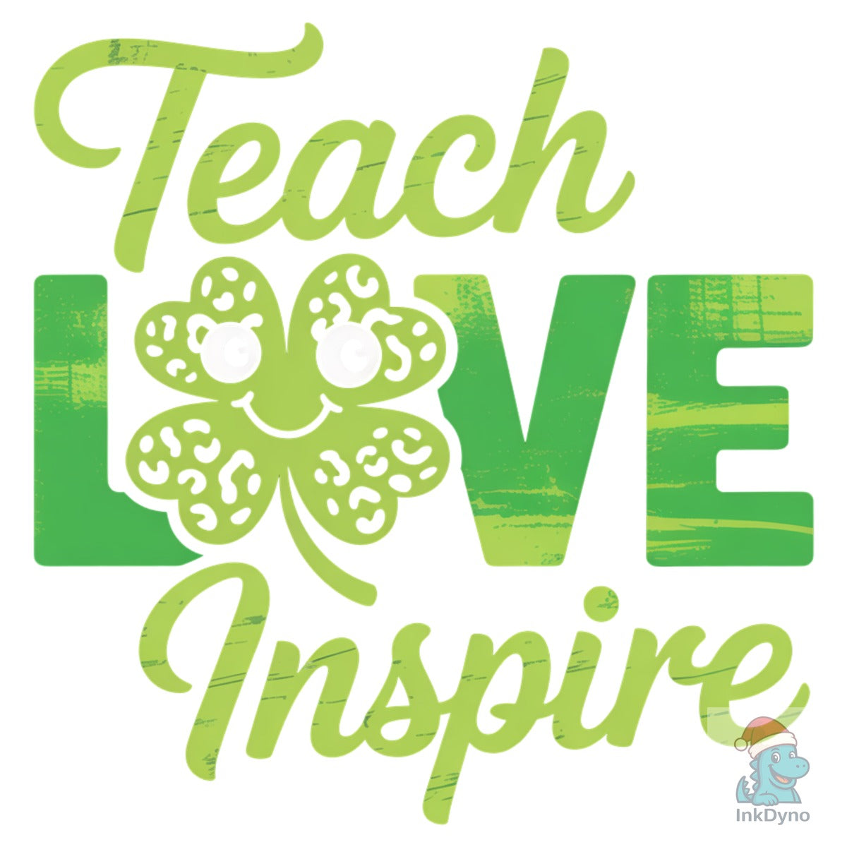 Teach Love Inspire Shamrock Teacher