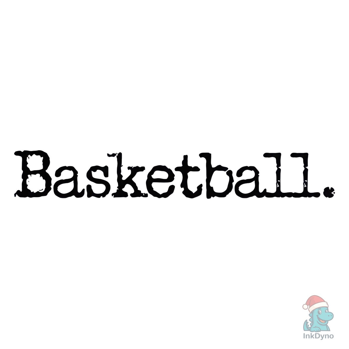 Retro Basketball Typography