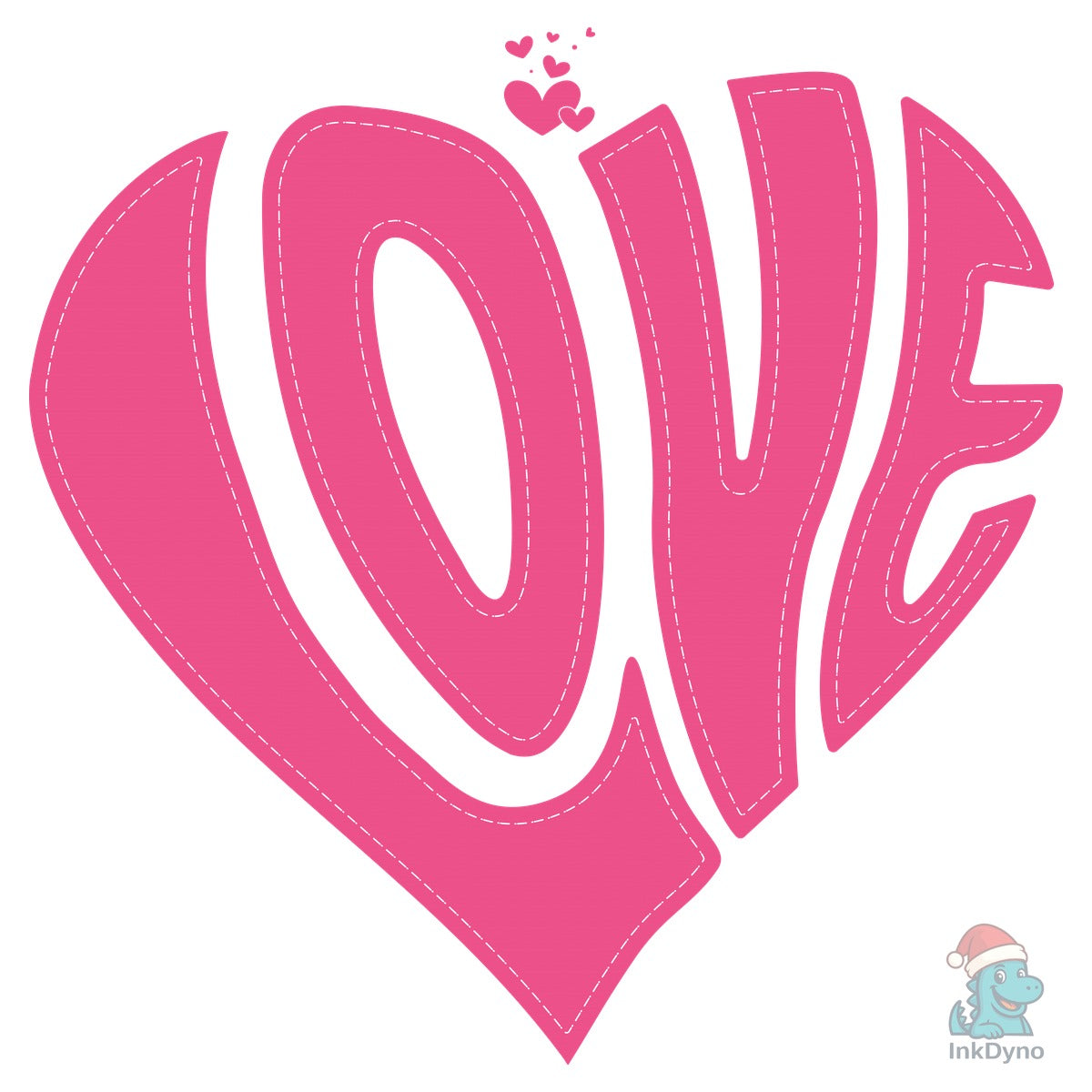 Retro Love Heart Love