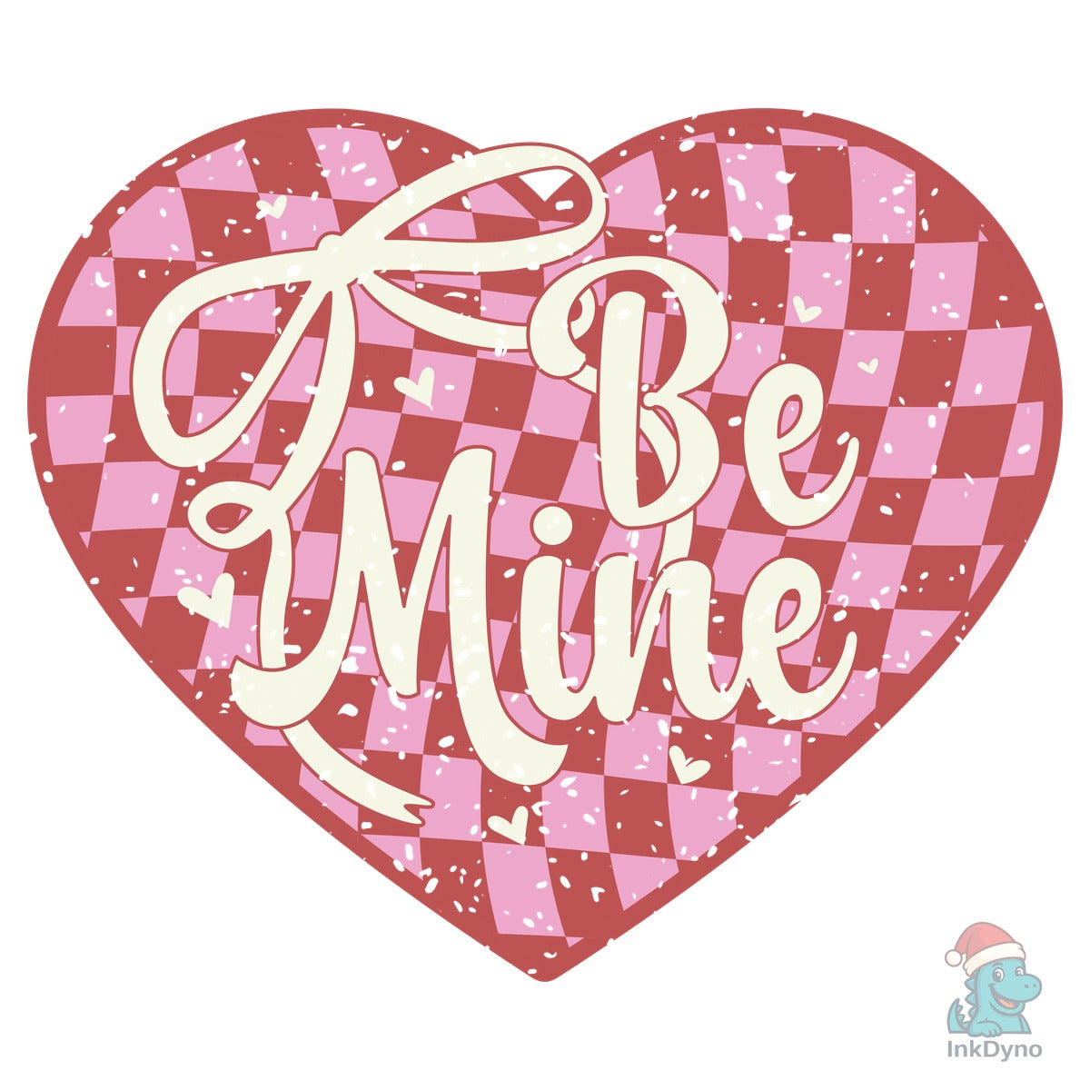 Coquette Checkered Heart Be Mine