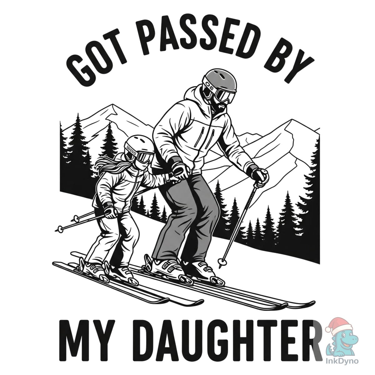 Got Passed by My Daughter Funny Skiing