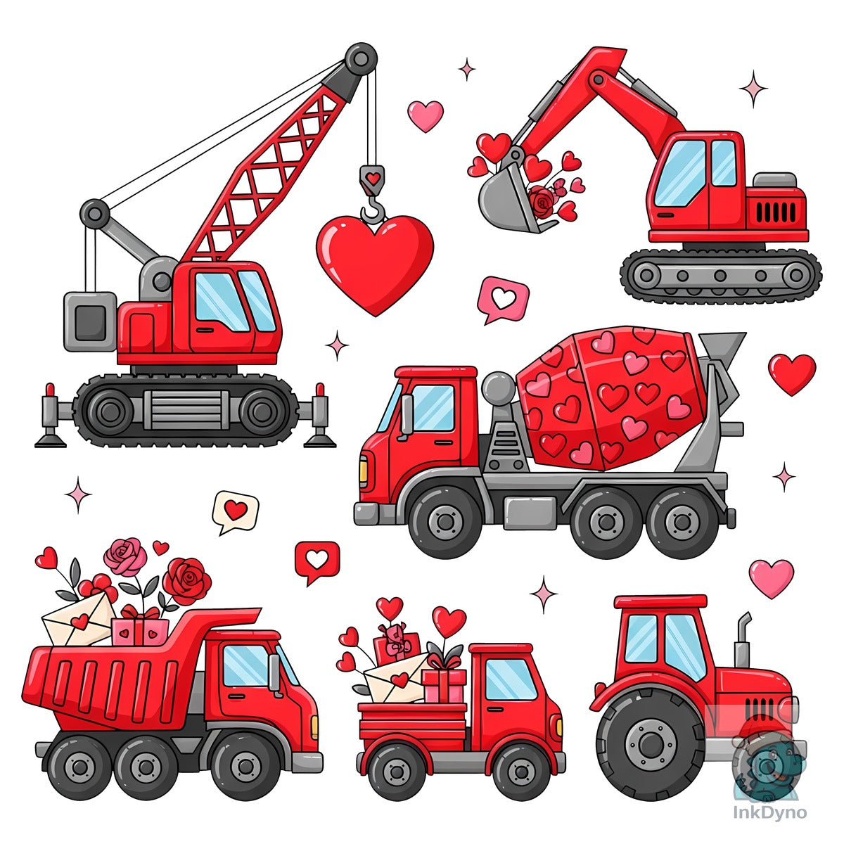 Valentine Construction Vehicles