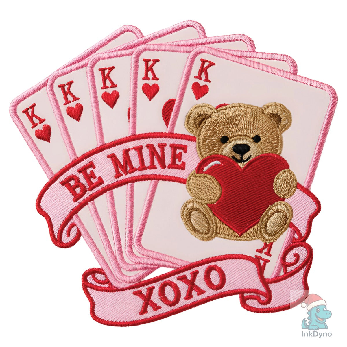 Faux Yarn Valentine Cards