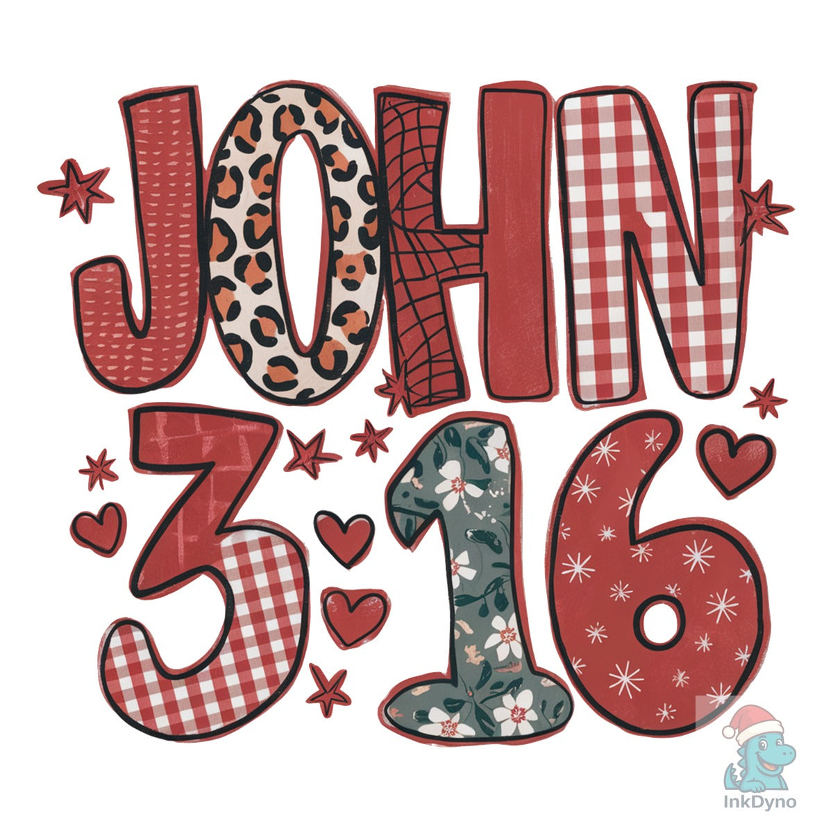 John 3:16 Preppy Valentine