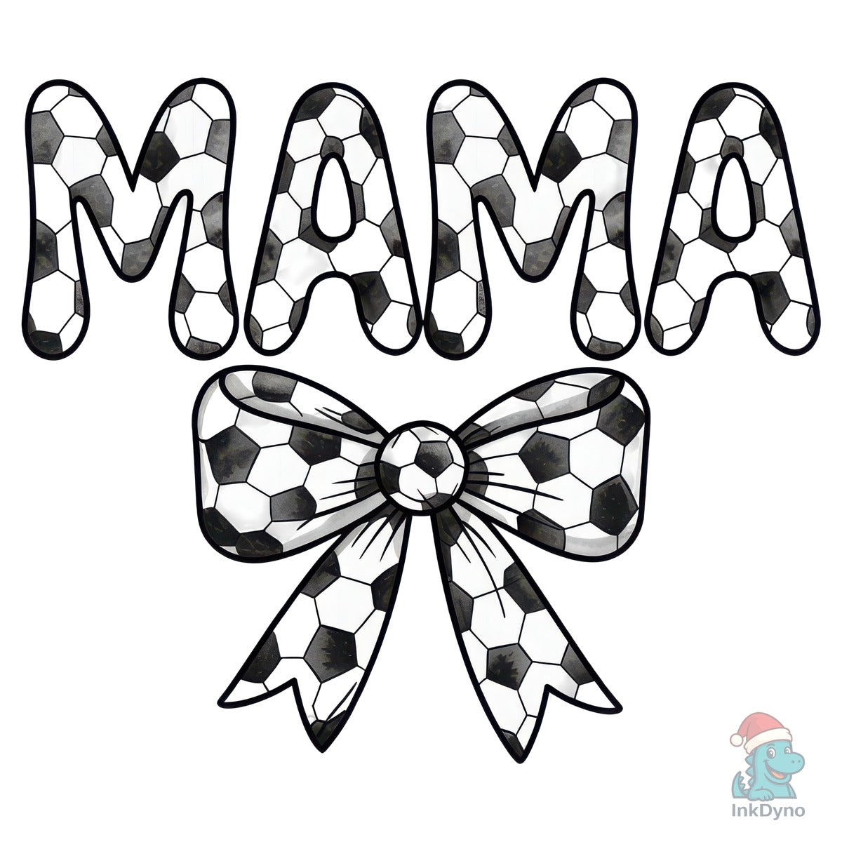 Coquette Bow Soccer Mama