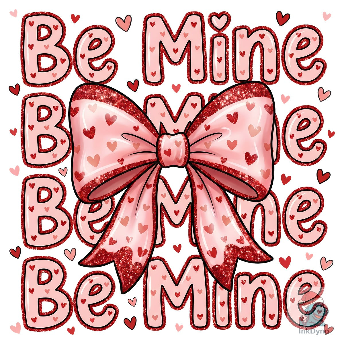 Be Mine Valentine Coquette Bow Vday