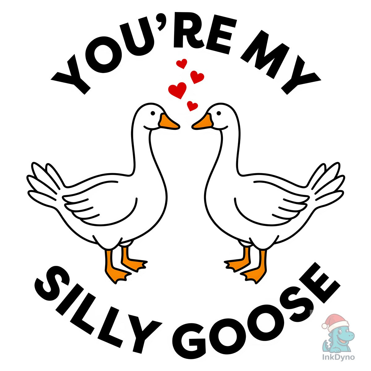 Silly Goose Valentine Goose