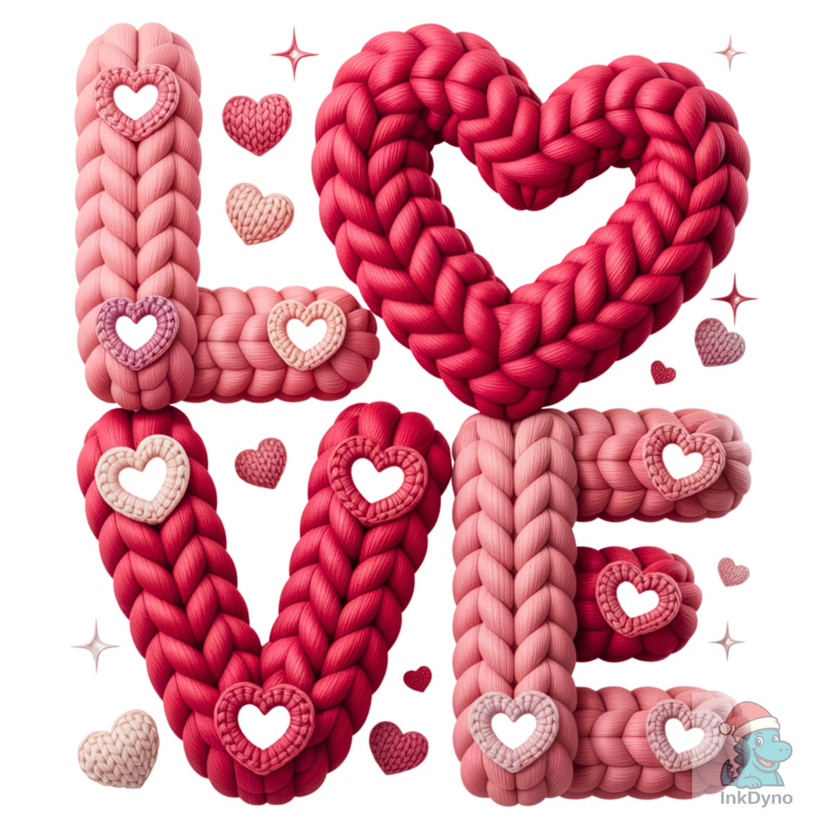 Cozy Knitted LOVE • Chunky Yarn