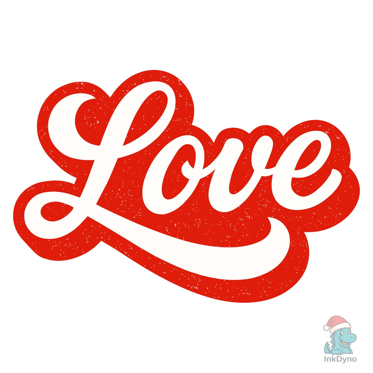 Retro Script Love Design