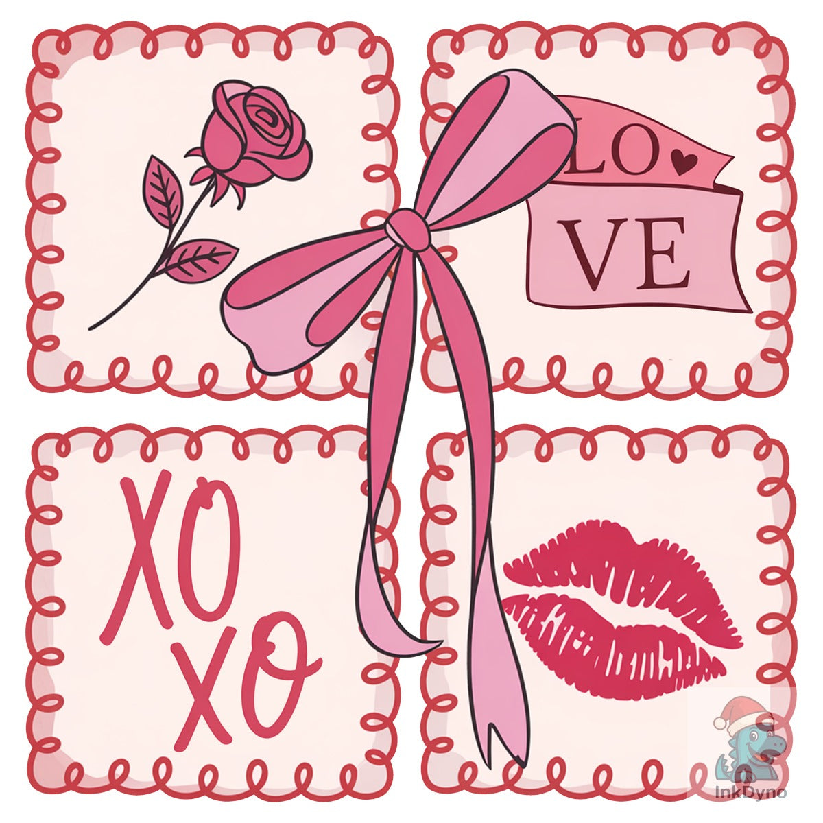 Valentines Day Xoxo Valentine Rose