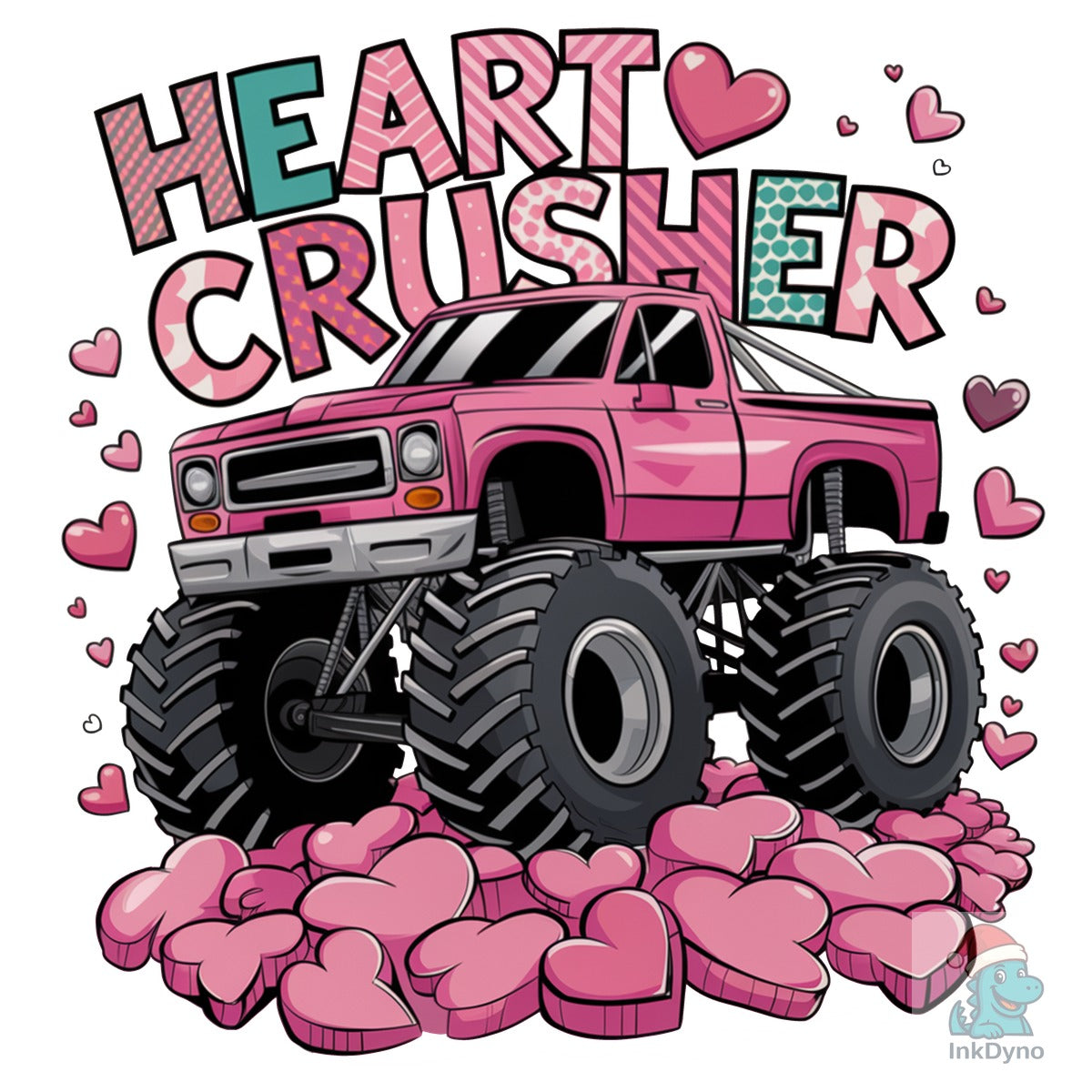 Valentines Truck Heart Crusher