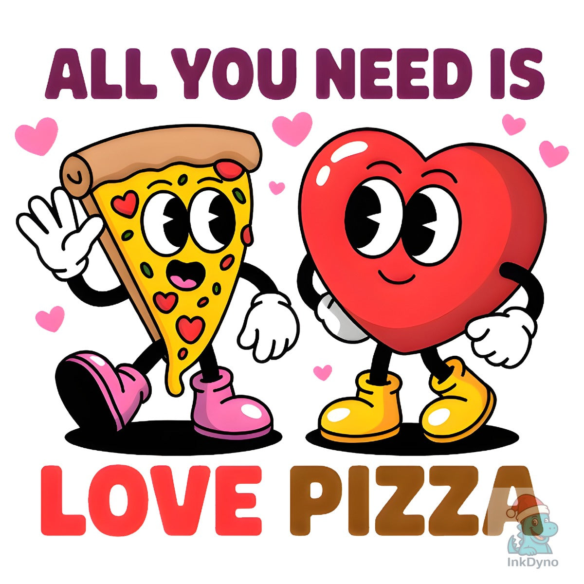 All You Need is Love Pizza