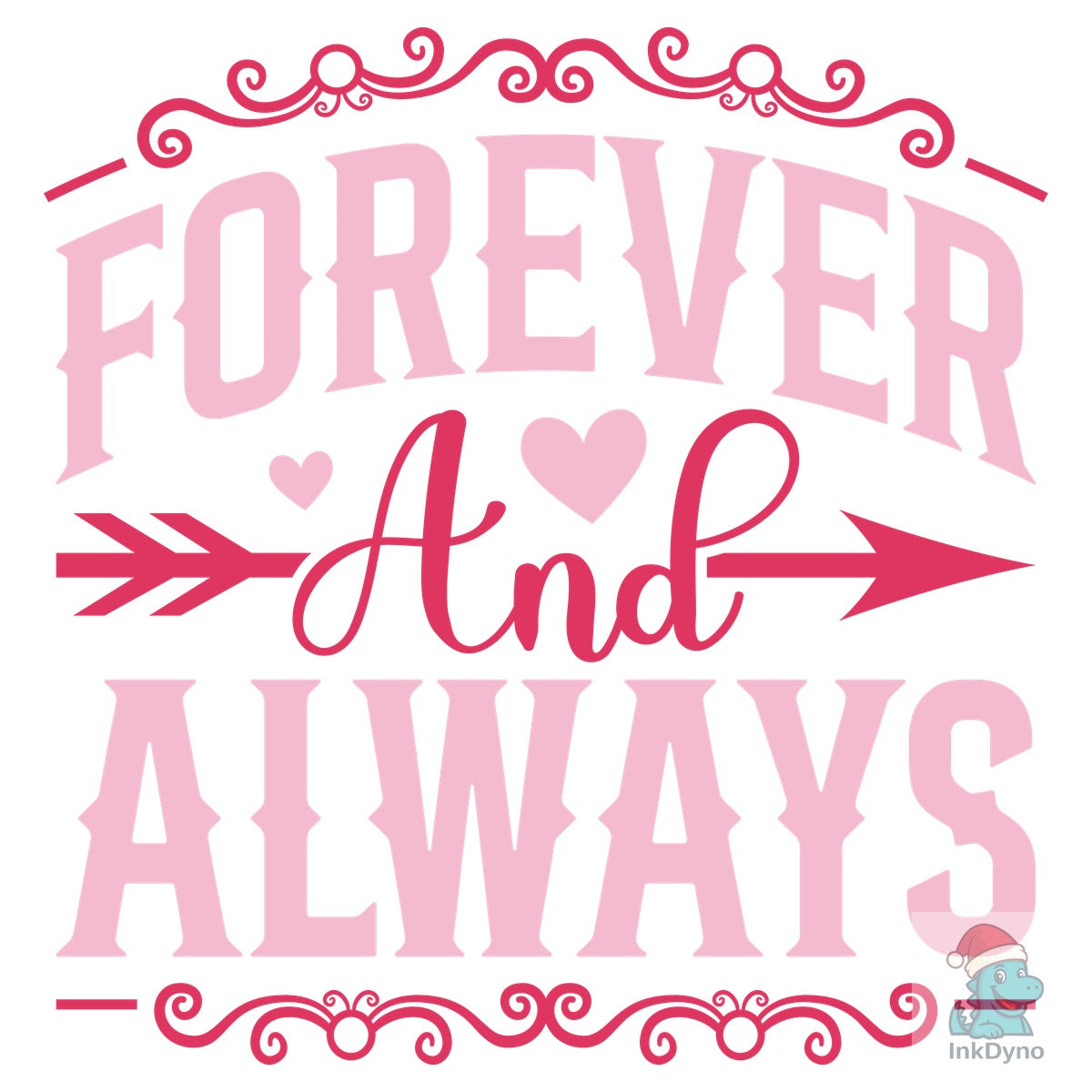 Forever and Always Quote Design