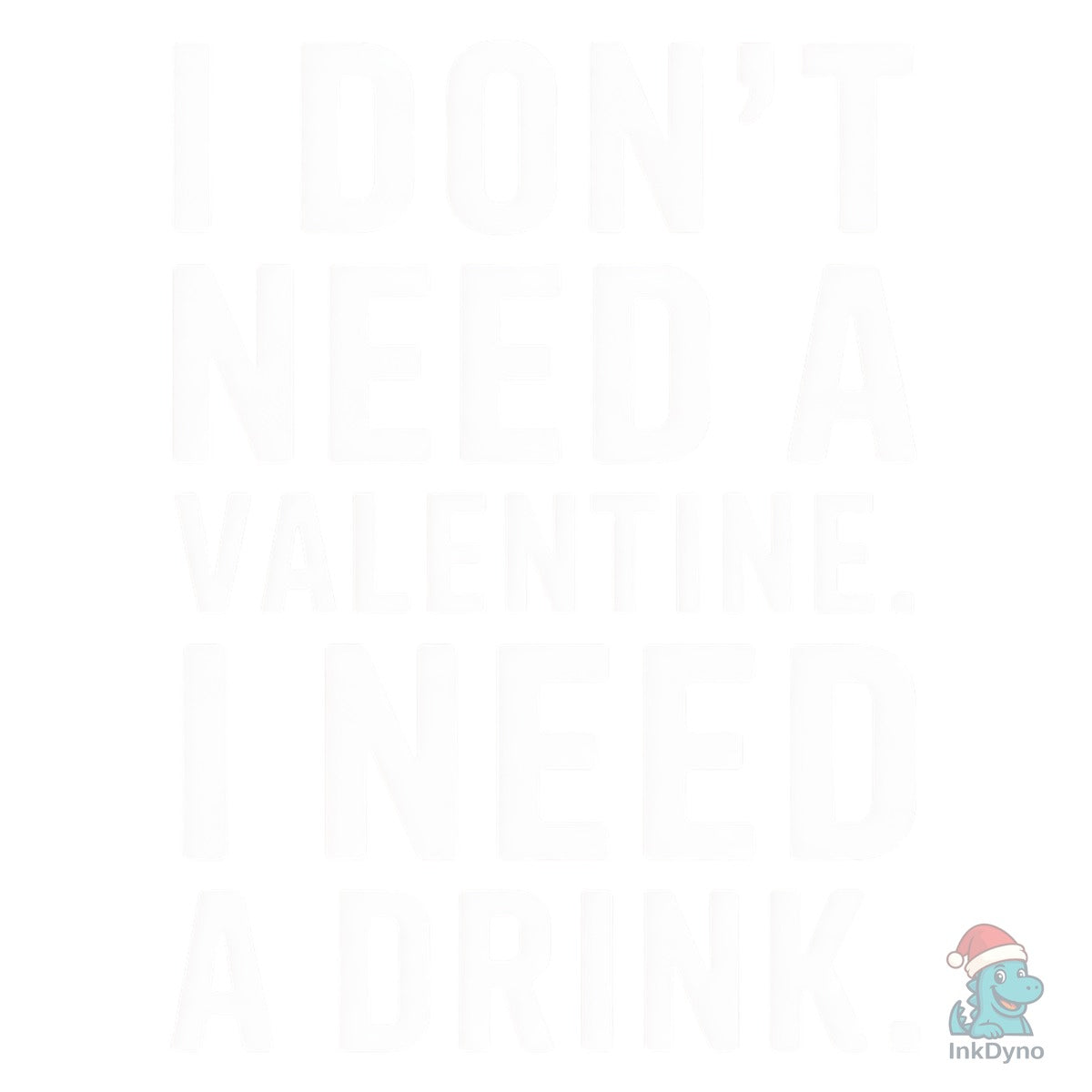 Funny Anti-Valentine Illustration
