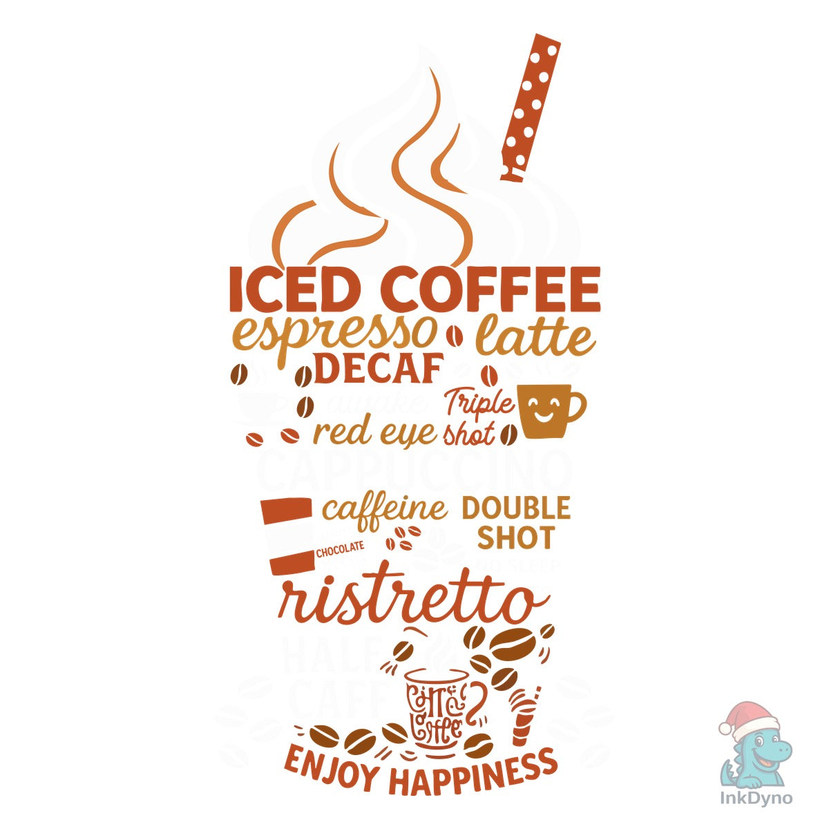 Iced Cup Coffee Lover T-Shirt
