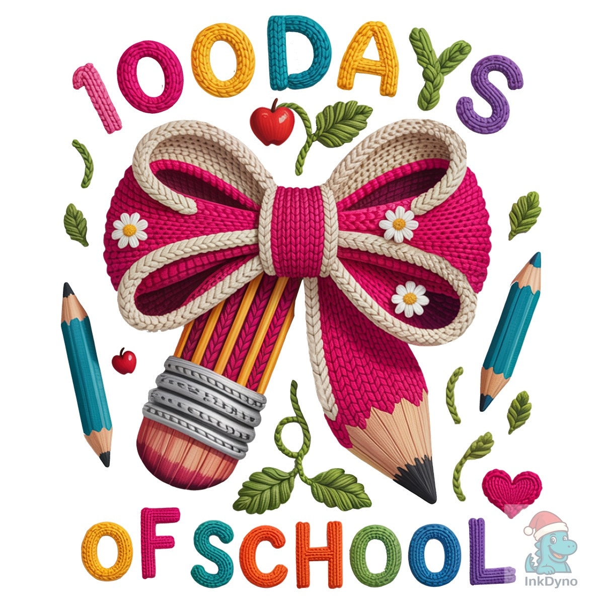 Latch Hook Yarn Faux 100 Days of School