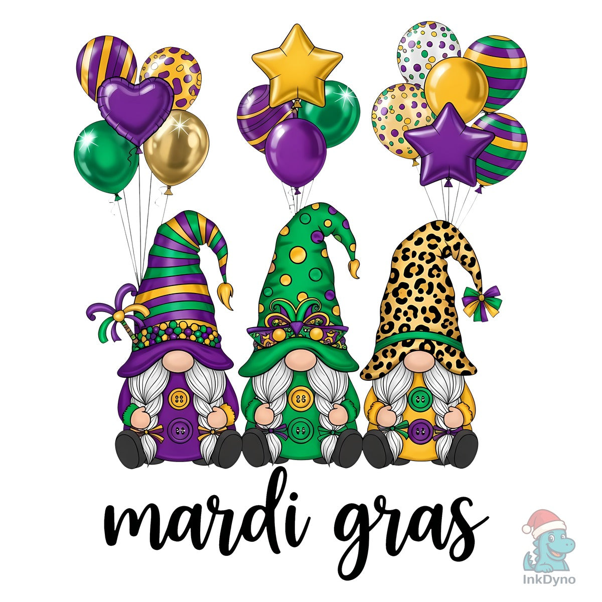 Mardi Gras Gnomes