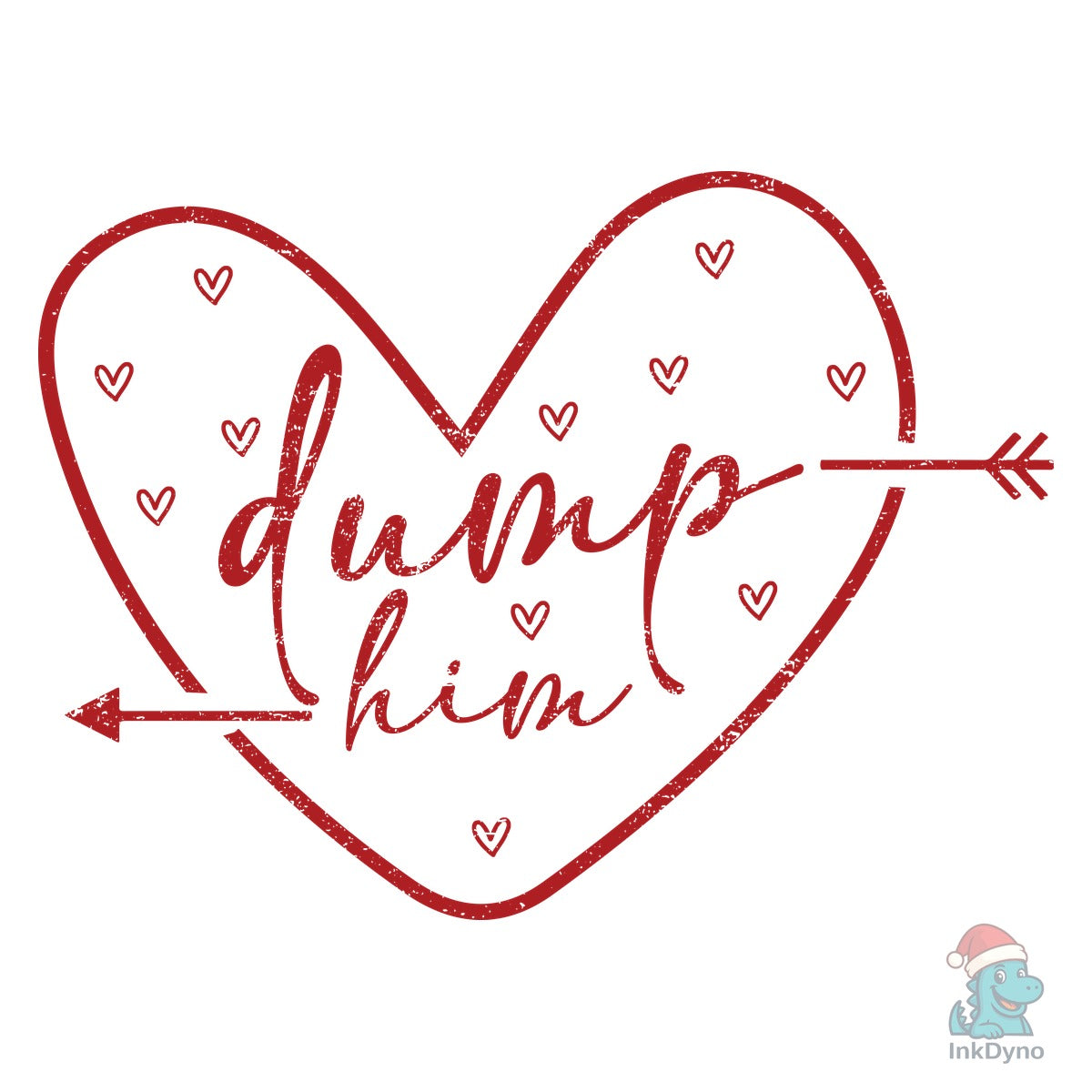 Valentine's Day Heart Design Dump Him P