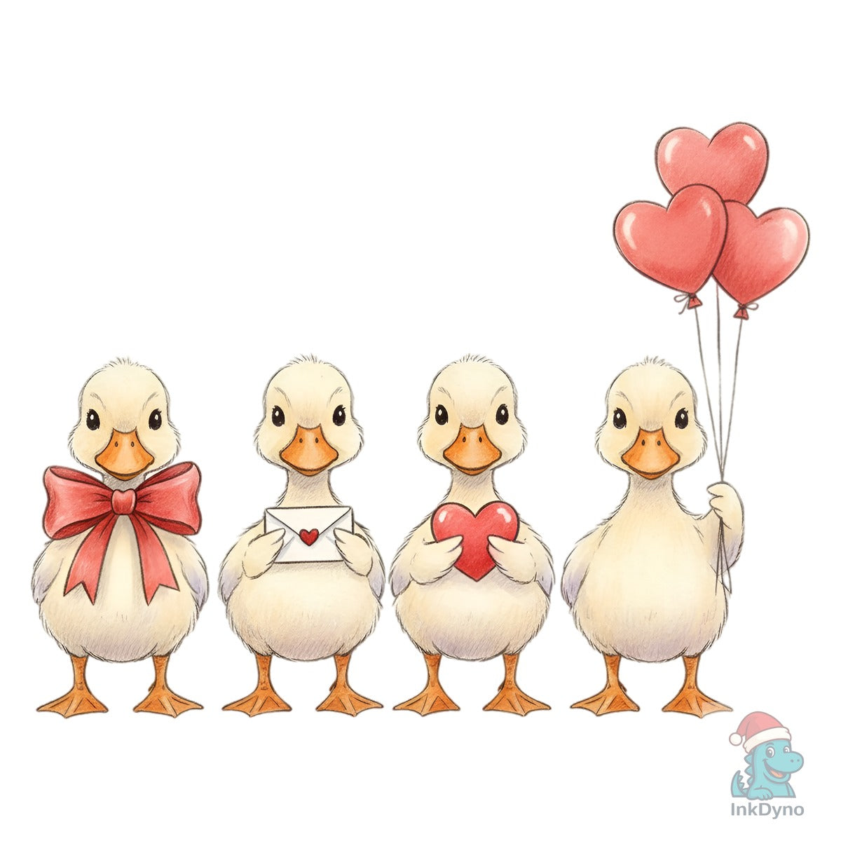 Funny Valentine Goose Valentine