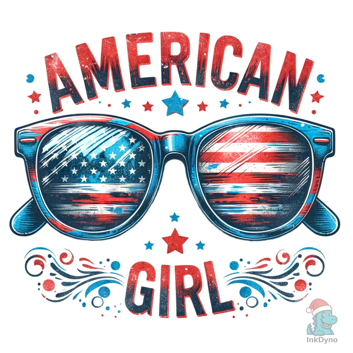 American Girl 4th of July Patriotic