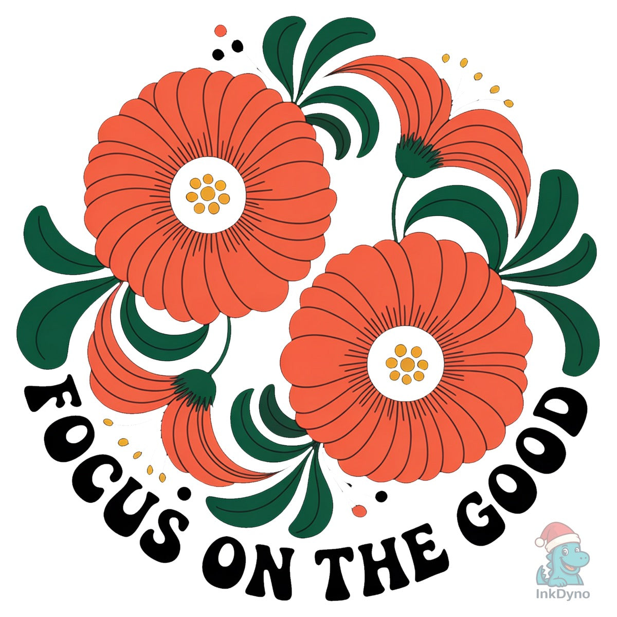 Focus on the Good Retro Groovy Boho