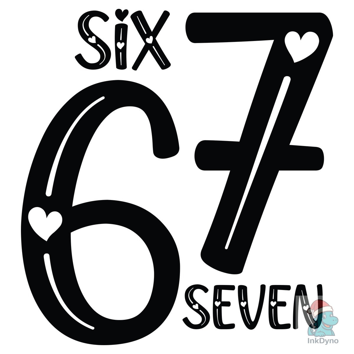 Six Seven Valentines Day Funny 6 7