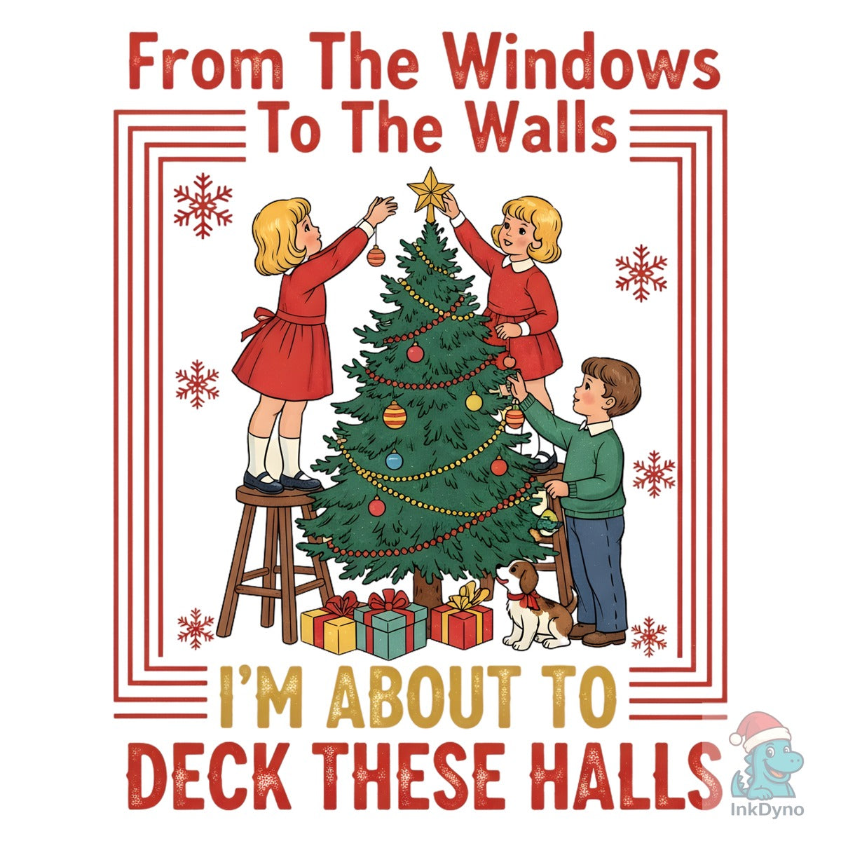 Funny Christmas from the Windows