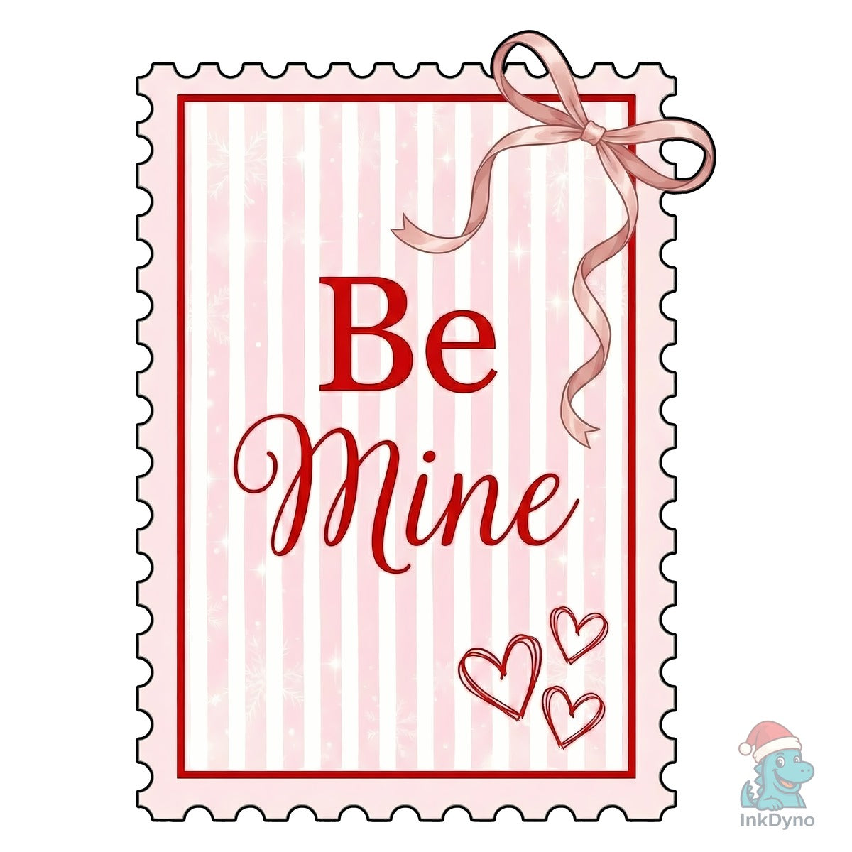 Be Mine Valentine Stamp Sublimation
