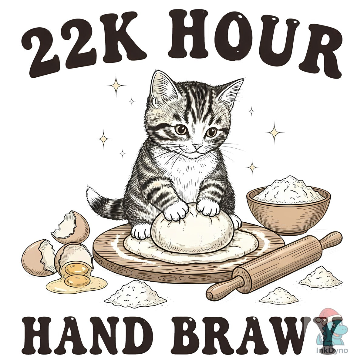 Cute Baking Cat