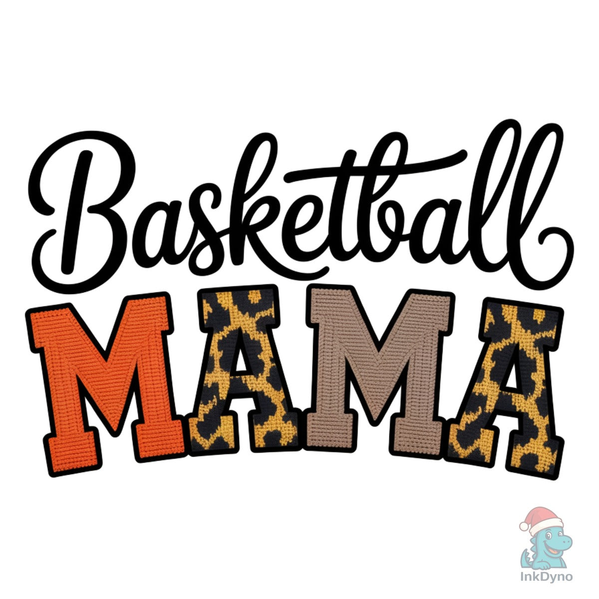 Basketball Mama Faux Crochet Mama