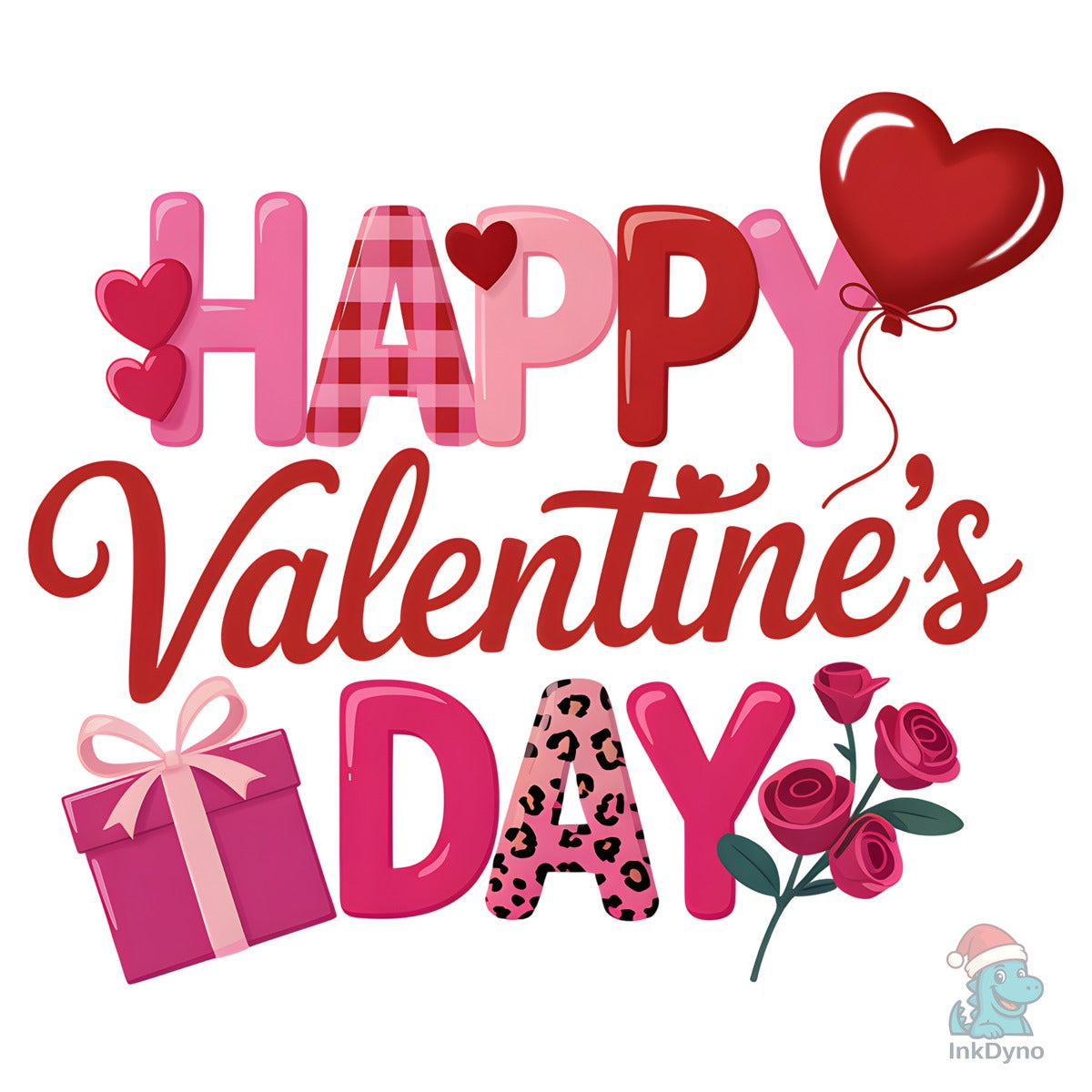 Happy Valentine's Day Sublimation
