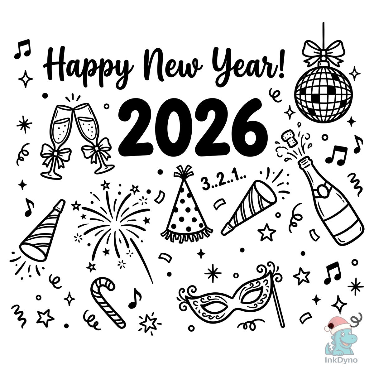Coquette New Year 2026 New Year Eve