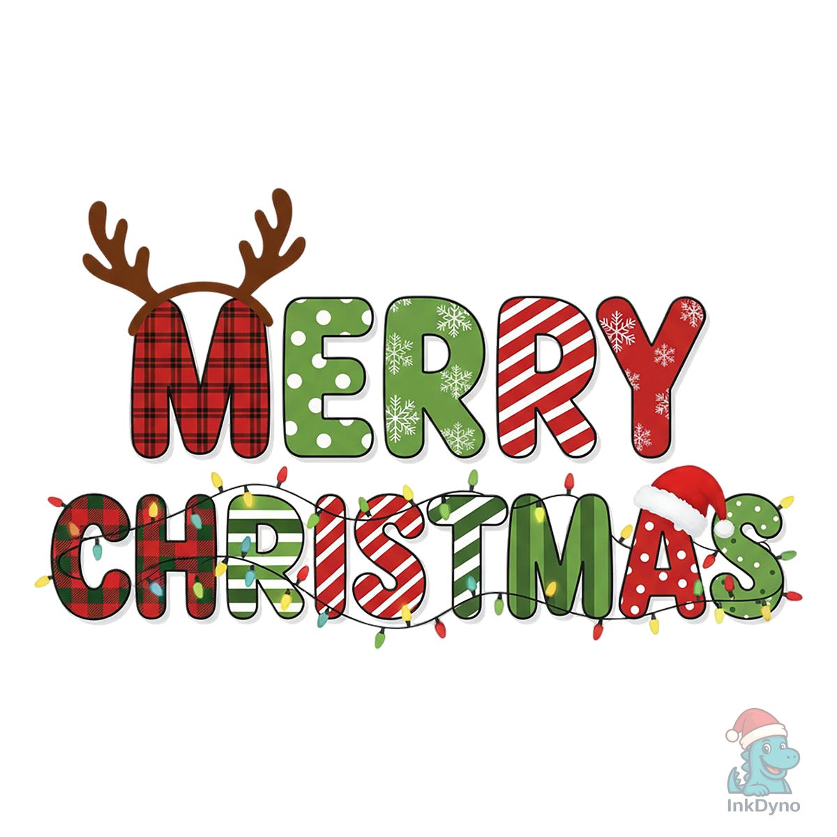 Merry Christmas Sublimation Designs