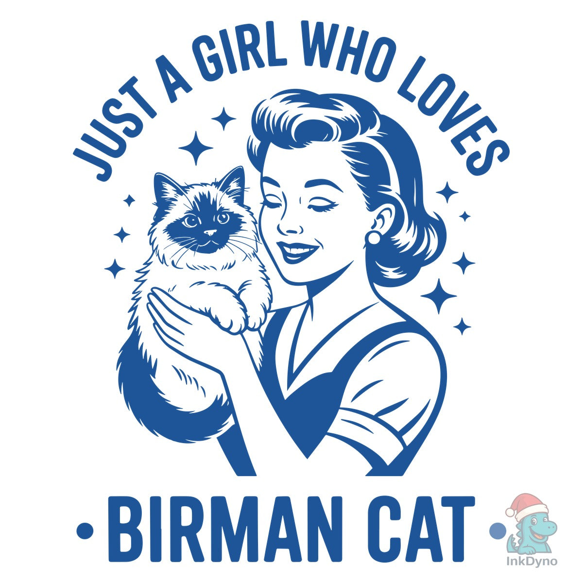 Just a Girl Who Loves Birman Cat T-shirt