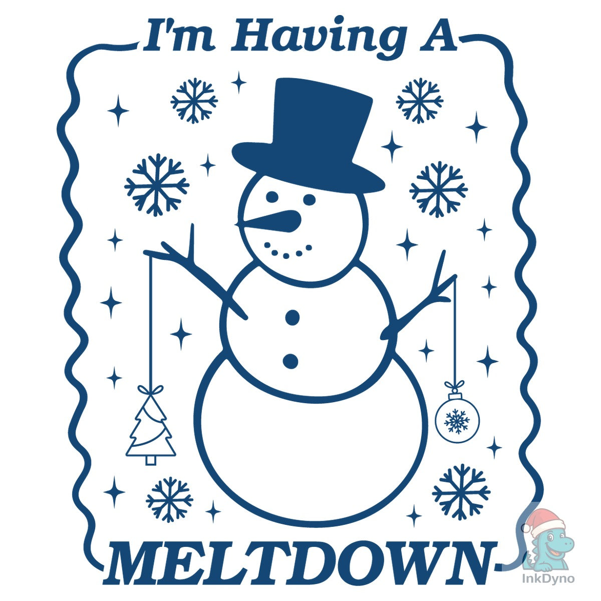 I'm Having a Meltdown Snowman
