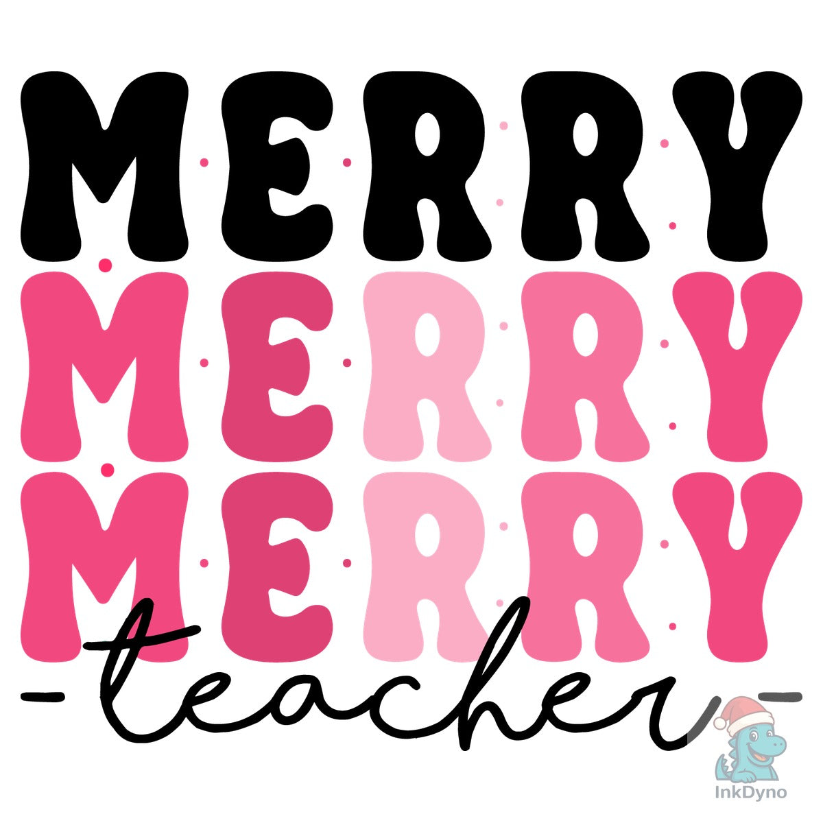 Christmas Teacher Merry Teacher