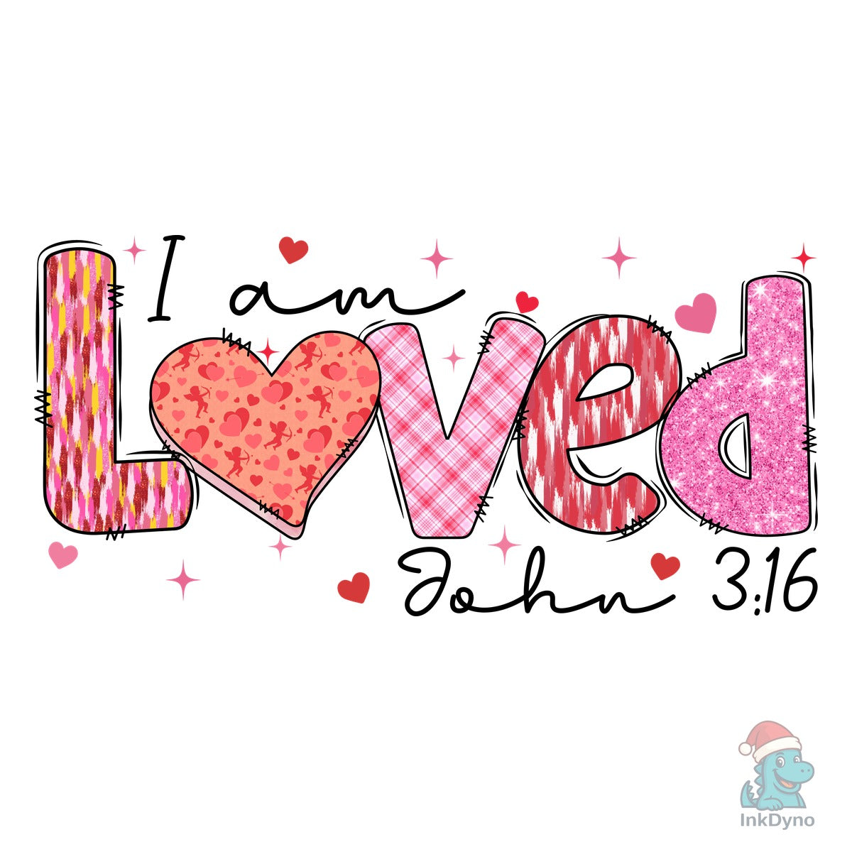 I Am Loved John 3:16 Christian