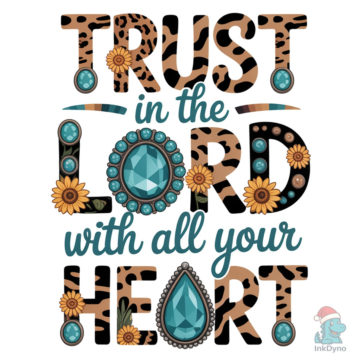 Trendy Christian Faith Jesus