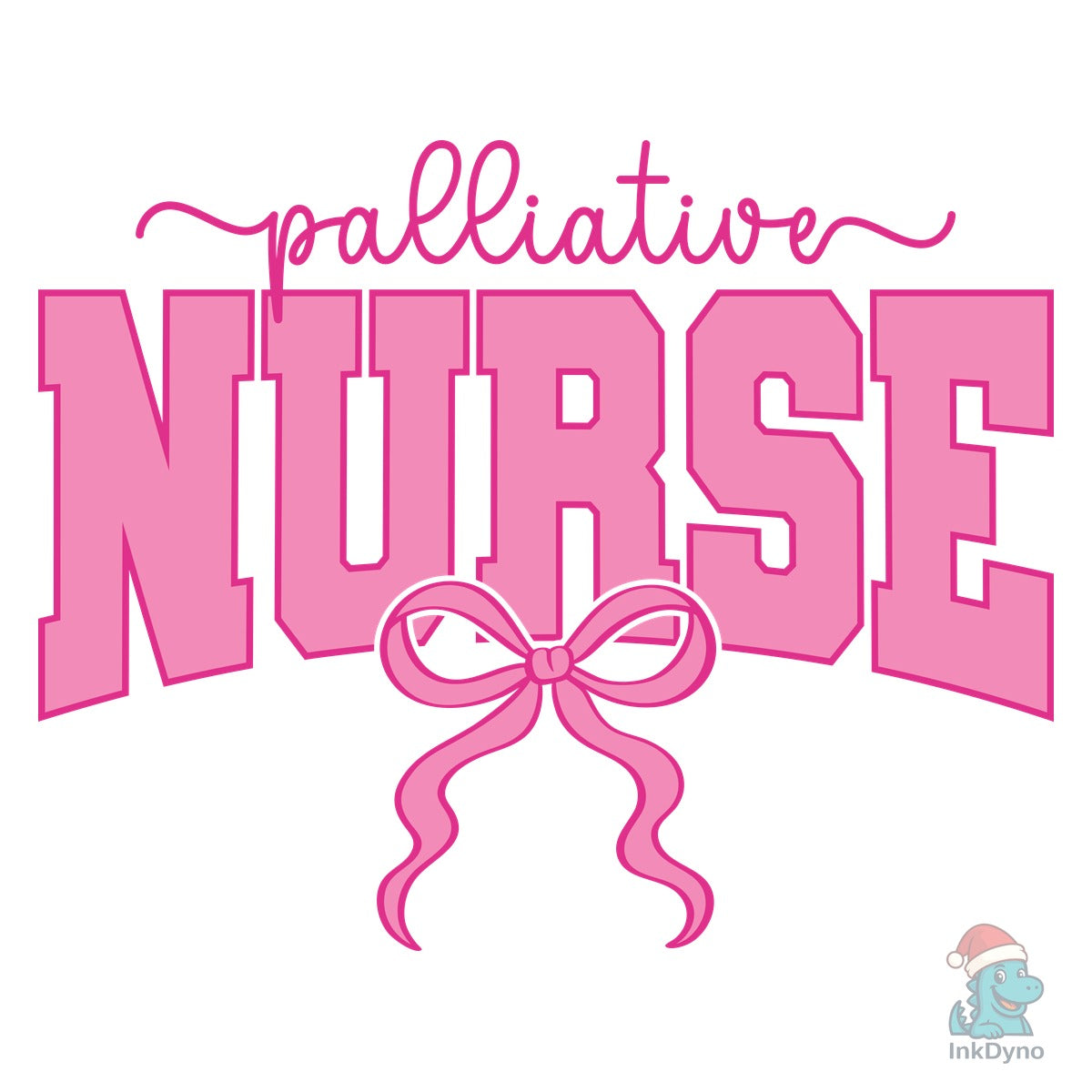 Palliative Nurse Coquette Nurse Pink Bow