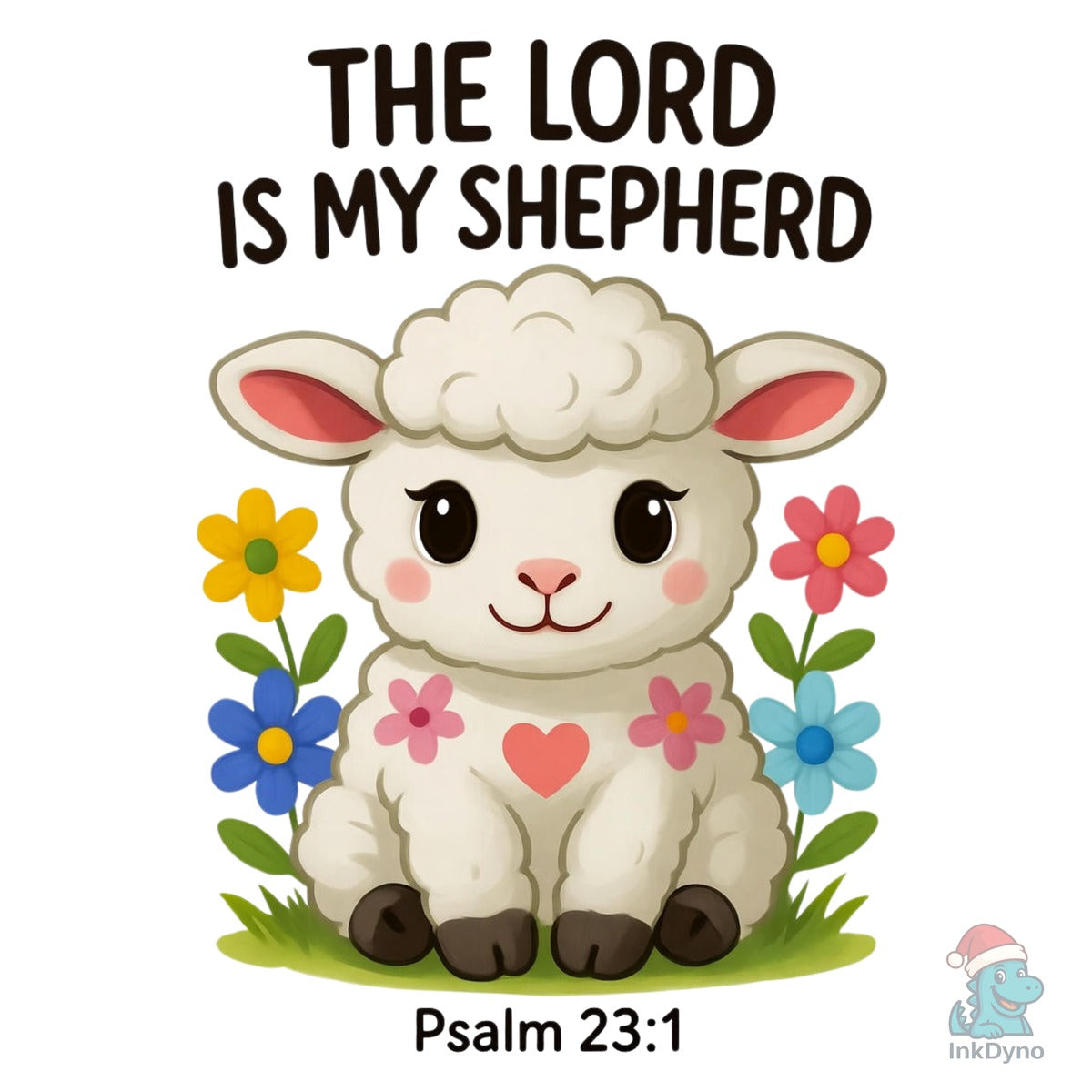 Christian Designs Cute Sheep