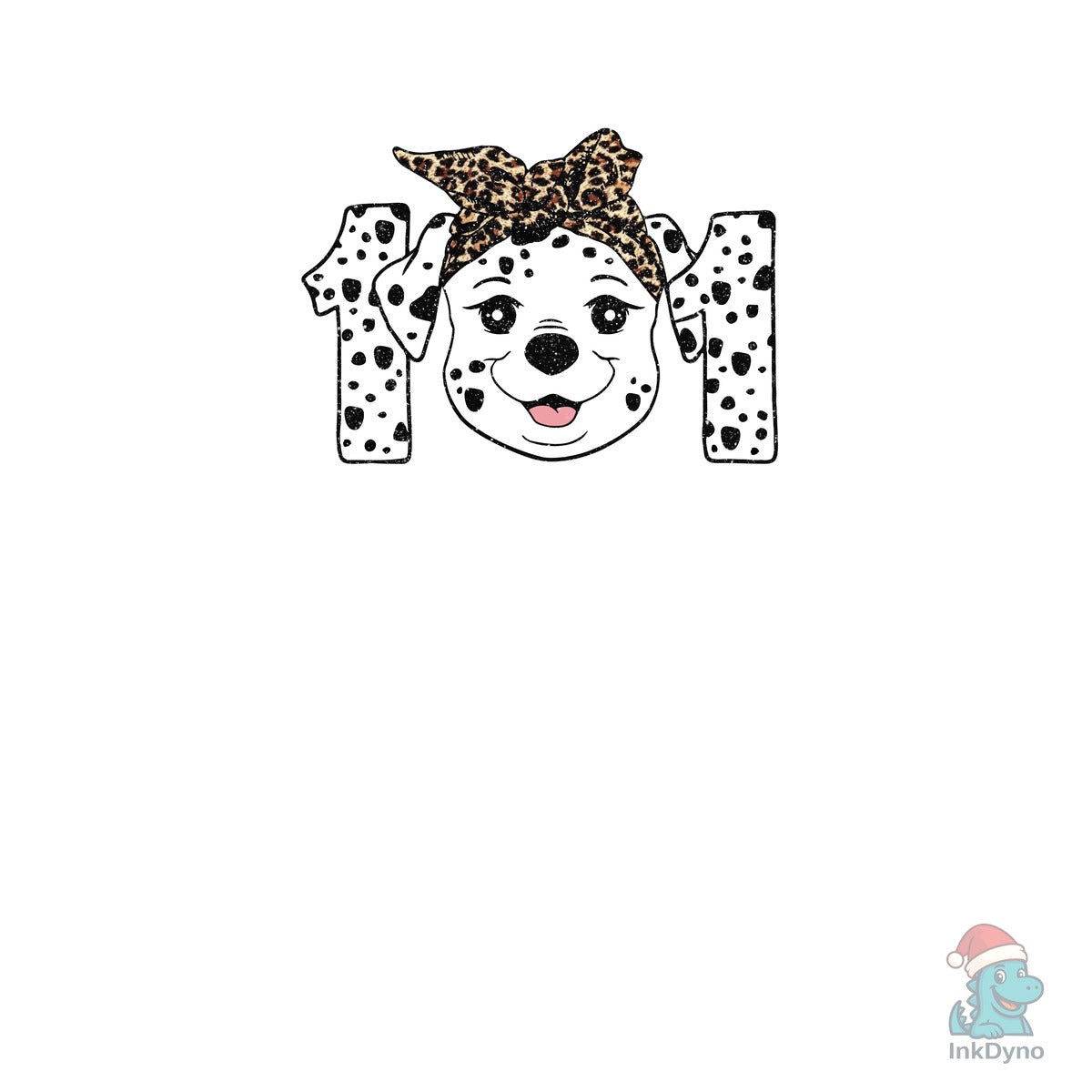 Dalmatian Dog Teacher 101 Days of School