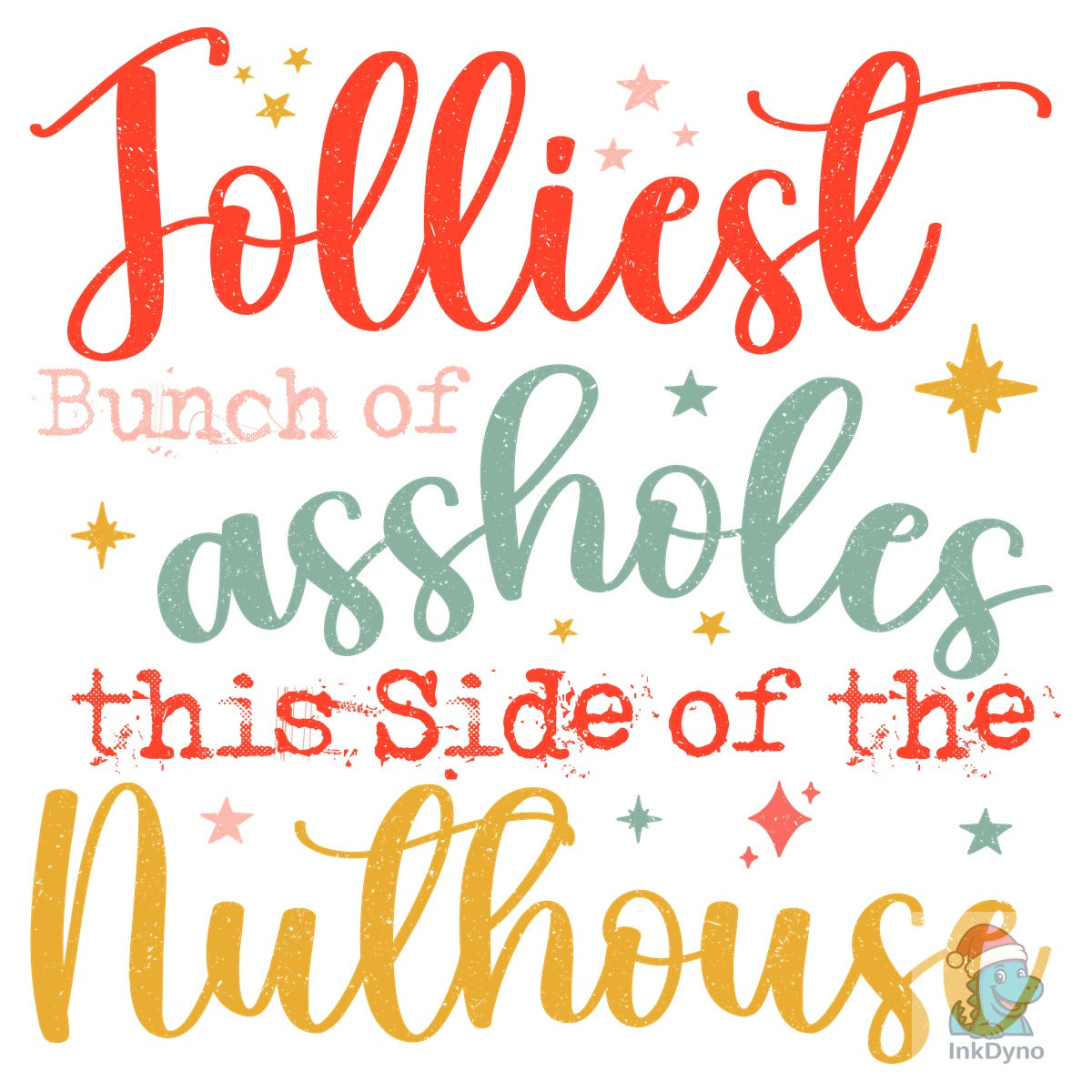 Christmas Sassy Jolliest Bunch of