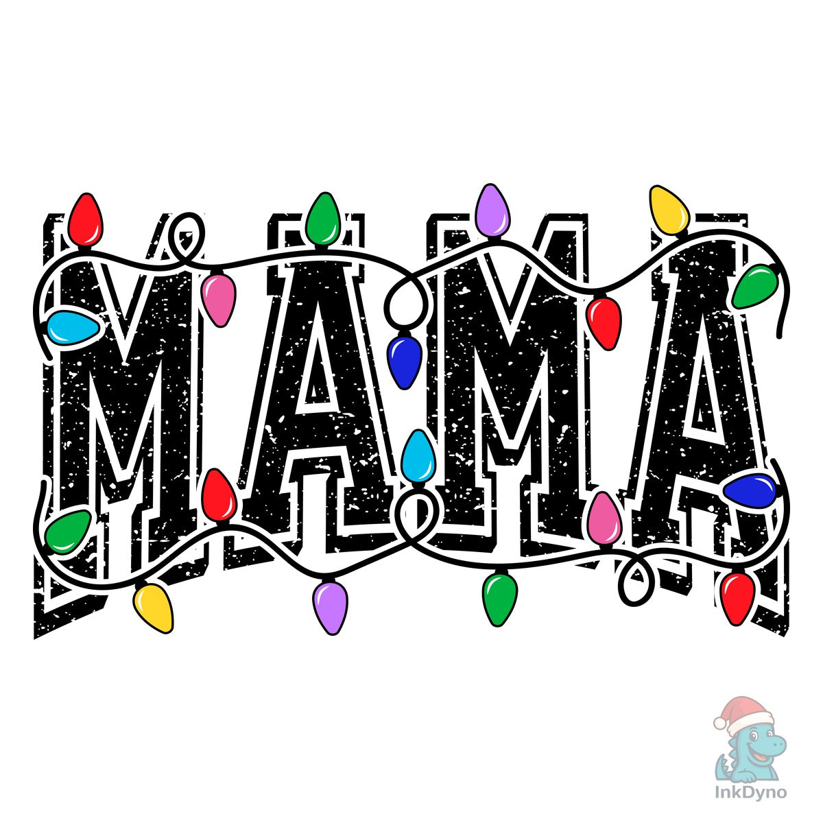 Mama Christmas Lights