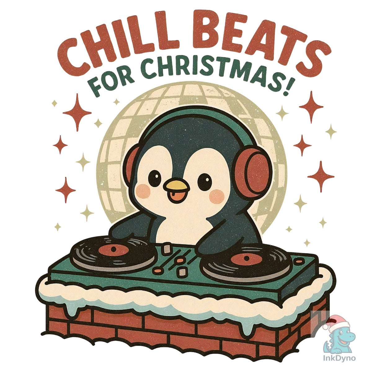Chill Beats for Christmas Penguin