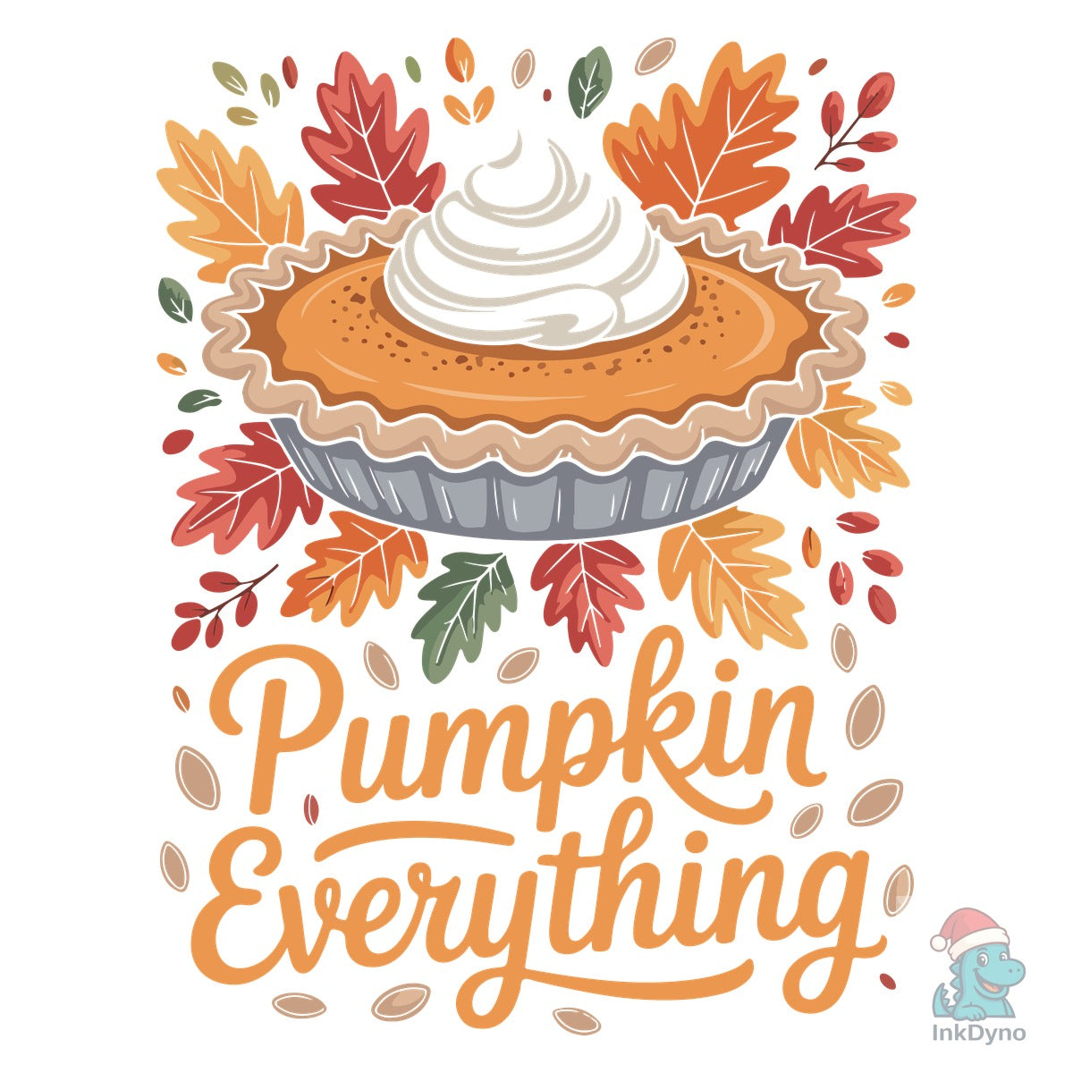 Pumpkin Everything Autumn Turkey T-Shirt