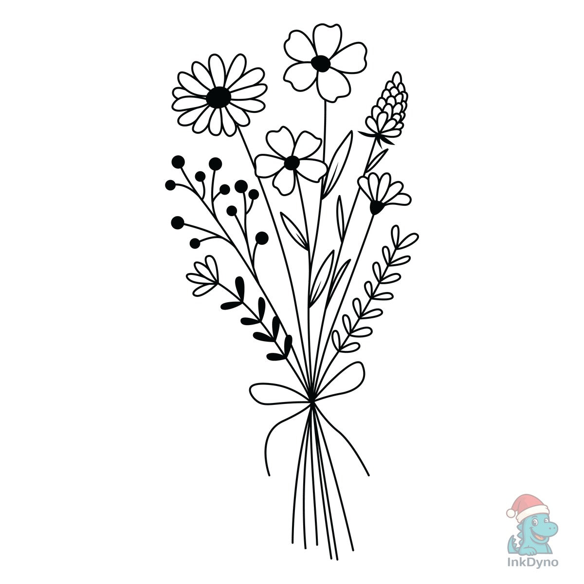 Flowers Flower Split Monogram