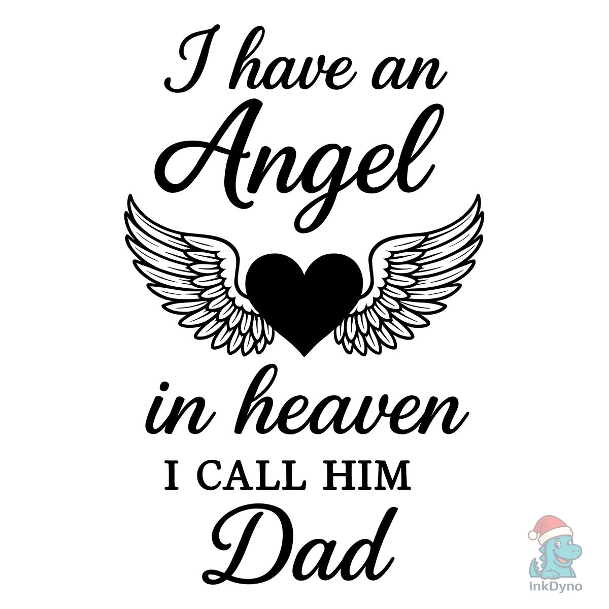 Angel Dad in Heaven Forever