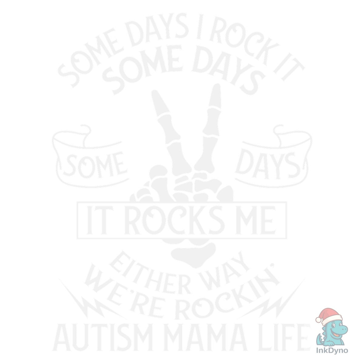 Autism Mama Life T-shirt Design